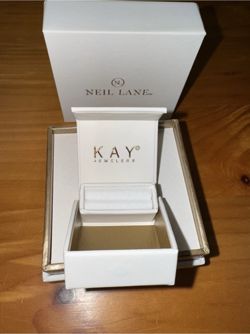 Neil Lane Ring Box - Empty